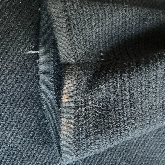 Talbots Long Black Knit Classic Cardigan – Size Large - Picture 7 of 7